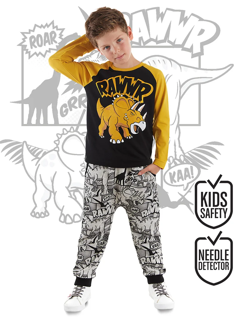 MSHB&G Rawr Comics Boy T-shirt&Pants Set